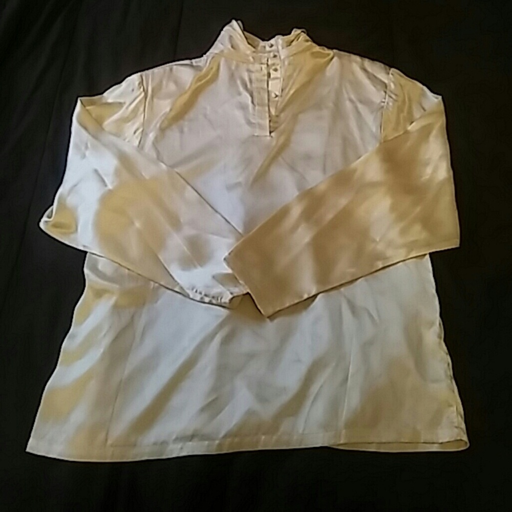 Barry Bricken Satin Blouse